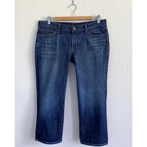 Citizens of Humanity Kelly #063 Low Waist Cropped Jeans Medium Wash‎ Denim 31
